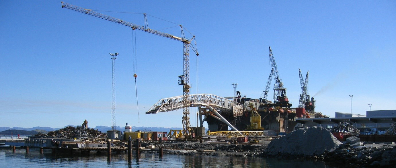 Industri i Mekjarvik Foto: Ove Sveinung Tennfjord / Randaberg kommune. Industri i Mekjarvik